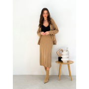 В'язана спідниця Жаклін Art Knit капучино - Фото №3