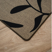 Коврик Лен принт ветка DarianA - Фото №4