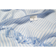 Рушник Pestemal Argosa stripe light-blue Lotus Home блакитний - Фото №4
