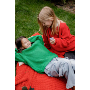 Джемпер для девочки Mari Art Knit травяной - Фото №3