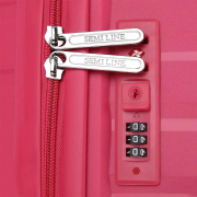 Чемодан 24 M Magenta T5796-2 Semi Line DAS303346 - Фото №4