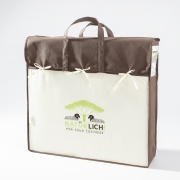 Одеяло шерстяное зимнее Wool Premium Ideia молочное - Фото №6