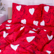 Пододеяльник 22-1275 Marble Heart сатин MirSon - Фото №5