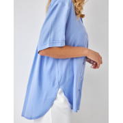 Сорочка літня Wear me блакитна CB000003239 - Фото №4