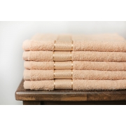 Рушник махровий SoundSleep Rossa бежеве - Фото №4