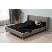 Простирадло на гумці сатинова Mix Match Premium Ardesto чорний - Фото №12