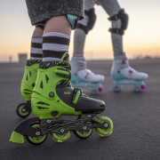 Роликові ковзани 34-37 Сombo Neon NT10G4 салатові - Фото №10