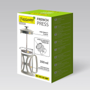 Френч-прес 0.35л Maestro MR1663-350-GRAY - Фото №6