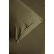 Комплект постільної білизни SoundSleep Stonewash Adriatic Оливковий - Фото №4