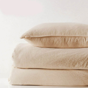 Комплект постільної білизни SoundSleep Stonewash бежевий - Фото №3