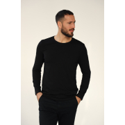 Лонгслів чоловічий German Volf 23115 чорний - Фото №3