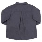 Сорочка РБ196 фланель Бембі X00-сірий - Фото №3