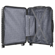 Валіза 24 M Black T5765-2 Semi Line DAS302951 - Фото №8