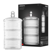 Цукорниця скляна 12.5 см Verbena Ardesto AR5021 - Фото №5