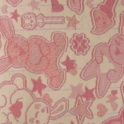 Ковдра-покривало дитяче Зайчишка рожево-кремове - Фото №3