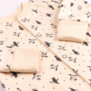 Комбінезон-чоловічок КБ122 байка Bembi 201-молочний - Фото №3