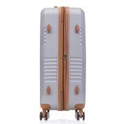 Чемодан 24 M Light Grey T5849-2 Semi Line DAS303353 - Фото №3