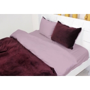 Постельное белье Winter Delicate 28-0061 Eucharis велюр+сатин MirSon - Фото №3