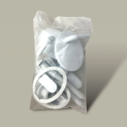 Сиденье для унитаза Жемчужина Sydanit белый - Фото №4