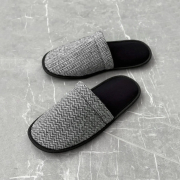 Капці домашні чоловічі Twins ялинка сірі - Фото №3