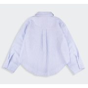 Сорочка РБ208 сорочкова тканина Бембі 402-блакитний-смужка - Фото №3