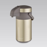 Термос 4л з повітряною помпою Maestro MR1637-400 золотистий - Фото №3