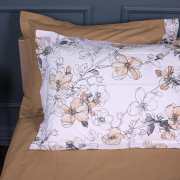 Постельное белье 00-2 Beige Flowers поплин MirSon - Фото №8