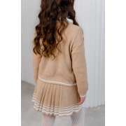 Кофта для дівчинки Герда Art Knit бежевий - Фото №6