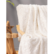 Плед Emboss Krem Cotton Box - Фото №3