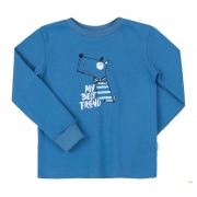 Піжама для хлопчика Бембі ПЖ53 8L1-синя з червоним - Фото №4