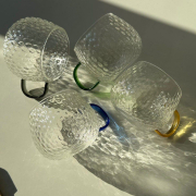 Кружка скляна Драго 430 мл Olens 8030-263 зелена - Фото №5