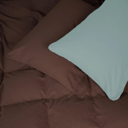 Наволочка 006-003 Menthol Brown фланель MirSon - Фото №3