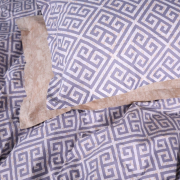 Постільна білизна 00-4 Geometry Beige поплін MirSon - Фото №6