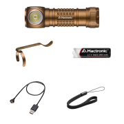 Ліхтар налобний 1200 Лм Sirius H12 USB Rechargeable AHL0172 Mactronic DAS301665 - Фото №9