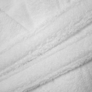 Халат махровий унісекс Kimono Levita SoundSleep білий 400г Туреччина - Фото №6