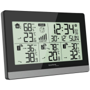 Термогігрометр WS7065 Black&Silver Technoline DAS302452 - Фото №3