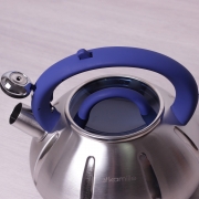 Чайник зі свистком 3л Kamille 0671 - Фото №9