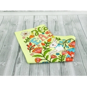 Кухонний вафельний рушник Великдень-3 Руно салатовий - Фото №3