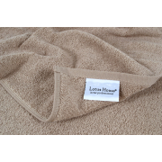 Рушник махровий Hotel Basic кавовий 400 Lotus Home - Фото №7
