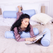 Подушка-валик 8571 Naturale Line 12-4608 Lucretia бязь полістирол MirSon - Фото №3