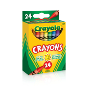 Набір воскових крейд 24 кольори Crayola 0024 - Фото №3