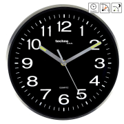 Часы настенные WT7620 Black&Silver Technoline DAS301804 - Фото №3