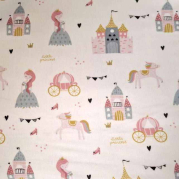 Комплект постільної білизни дитячий зимовий Princess SoundSleep фланель білий - Фото №9