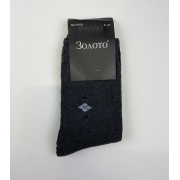 Чоловічі махрові високі шкарпетки Золото - Фото №5