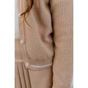 Кофта для дівчинки Герда Art Knit бежевий - Фото №7