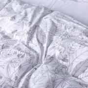 Постільна білизна 22-1427 Leafsong White сатин MirSon - Фото №6