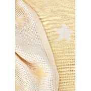 Дитяче покривало піке Baby star Karaca Home sari жовте - Фото №3