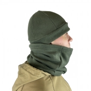 Шапка Тактик флис хаки - Фото №5