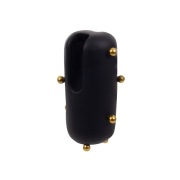 Ваза з полістоуна 17x13,5x30 см Lefard 811-046 чорна - Фото №3