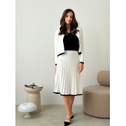 Жакет в'язаний жіночий Gabriel Art Knit білий - Фото №3